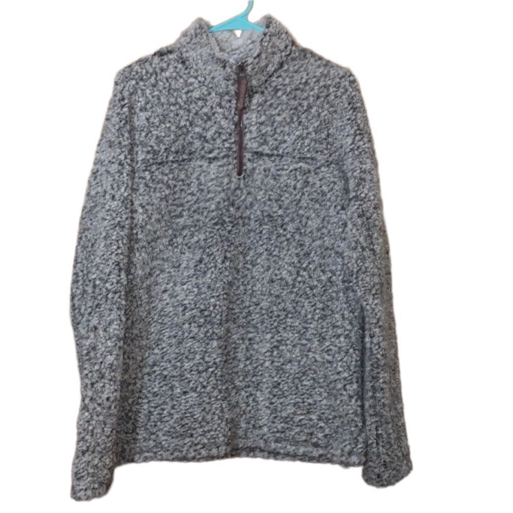 •TRUE GRIT• 1/4 zip Sherpa size XS